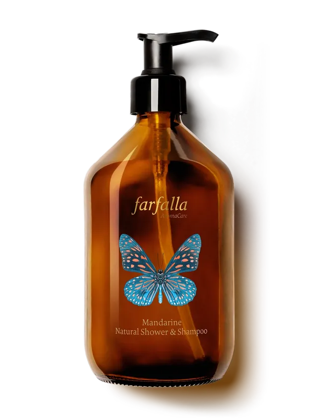 farfalla-mandarine-gel-douche-shampoing-doux image 1
