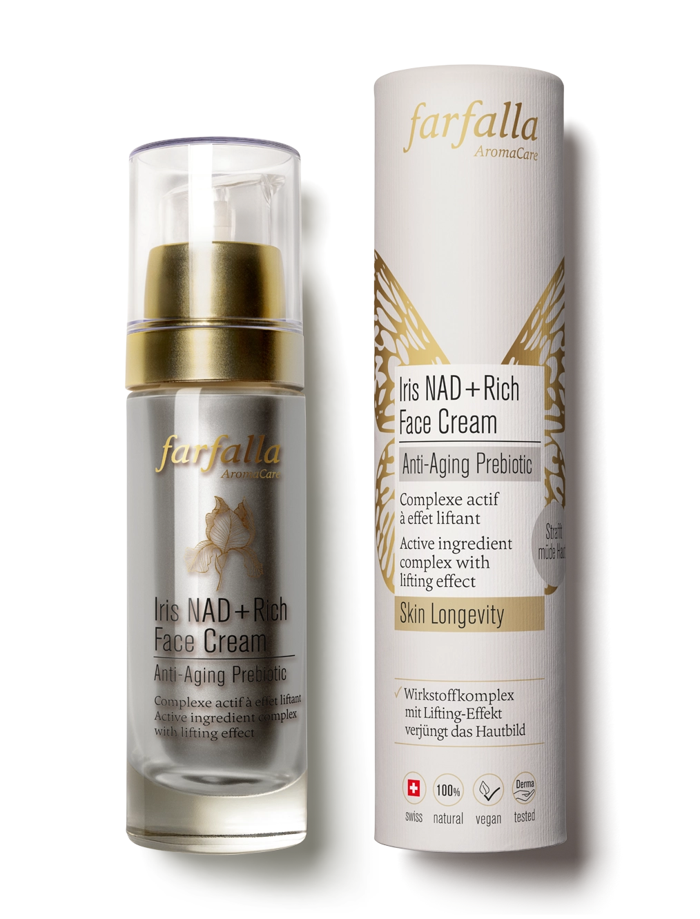 farfalla-iris-rich-face-cream-cr-me-visage-nad-q10 image 1