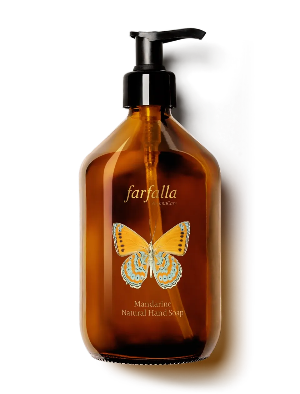 farfalla-mandarine-savon-mains-liquide-bio-peau-douce image 1