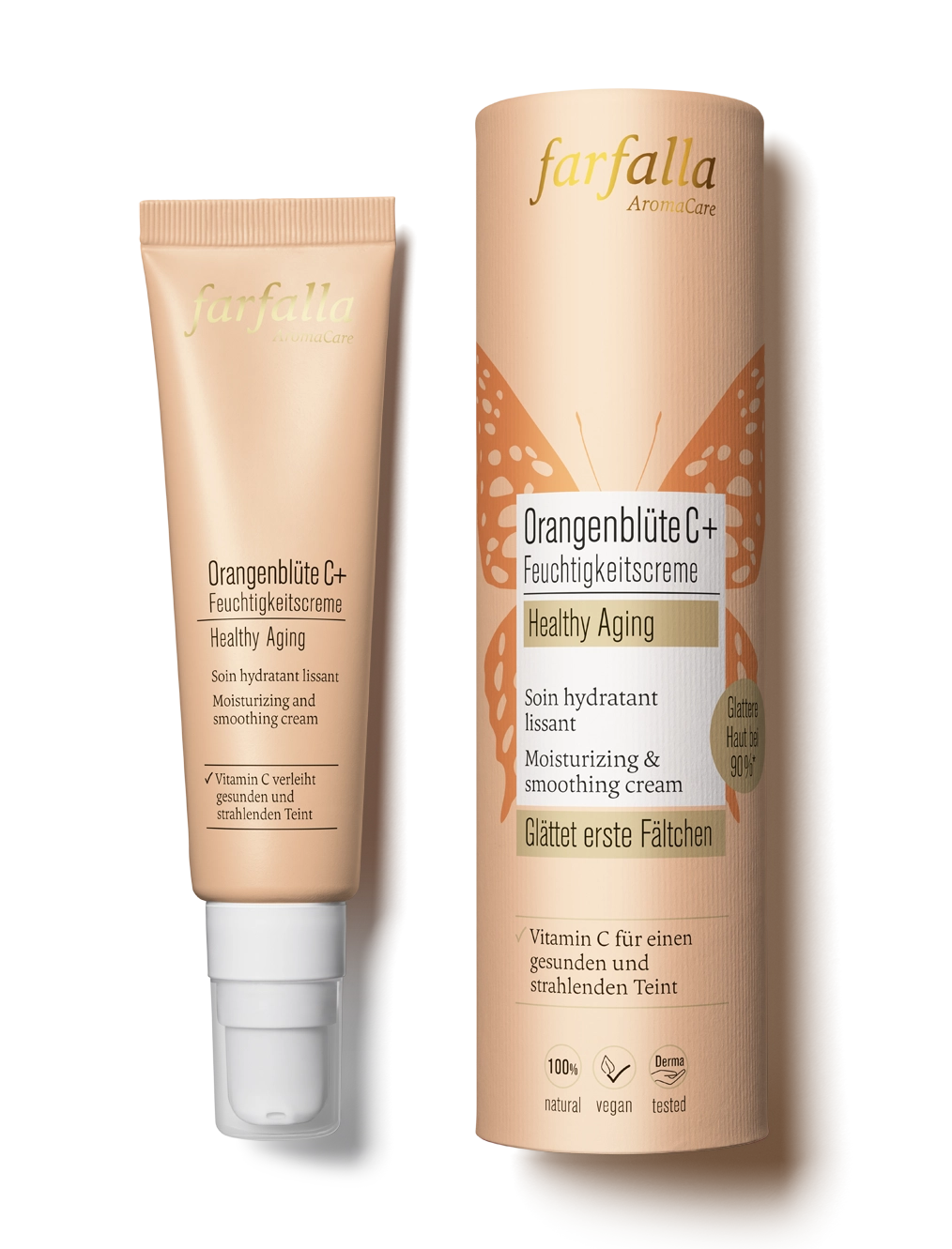 farfalla-cr-me-visage-fleur-oranger-vitamine-c-clat image 1