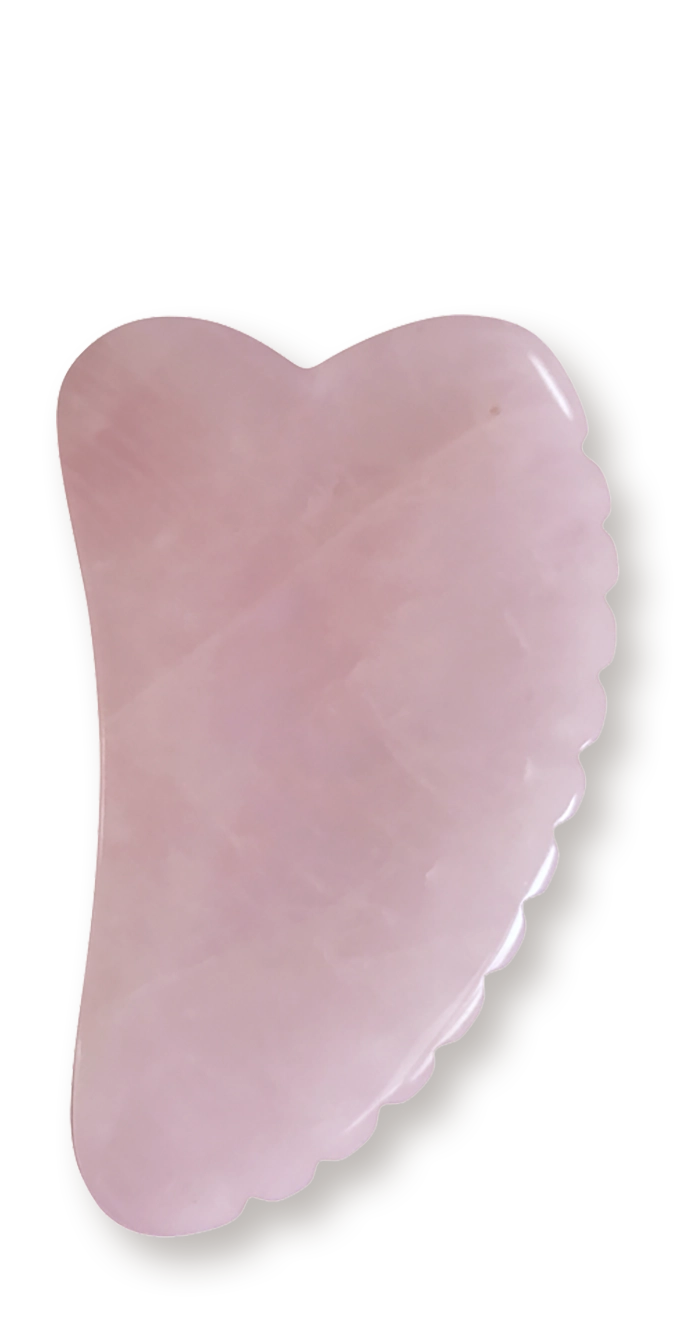 farfalla-gua-sha-quartz-rose-pierre-massage-visage image 1