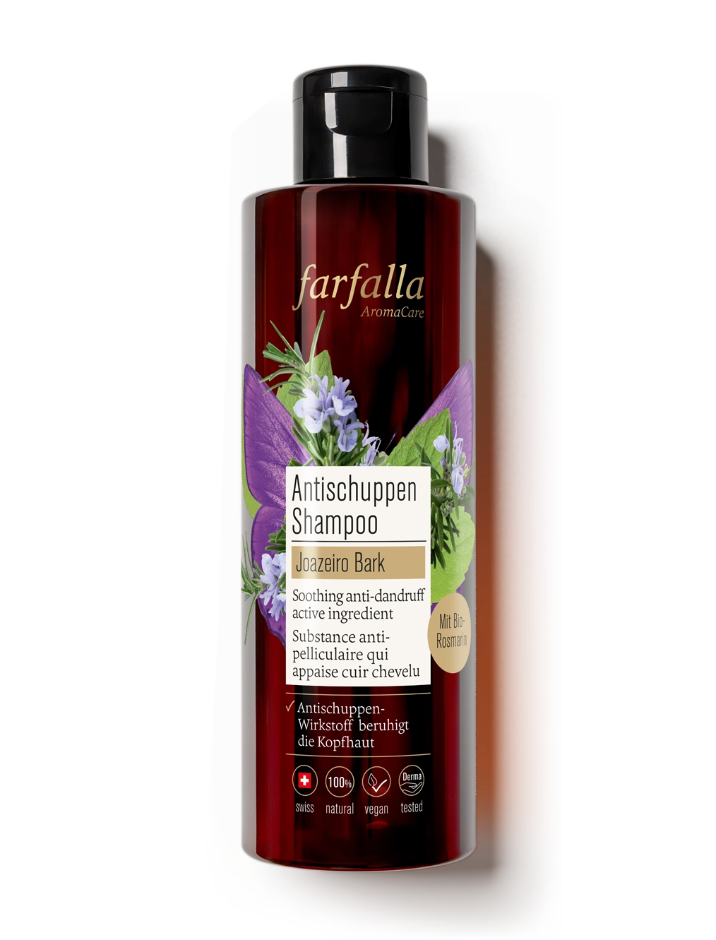 farfalla-haarpflege-shampooing-antipelliculaire-joazeiro-romarin image 1