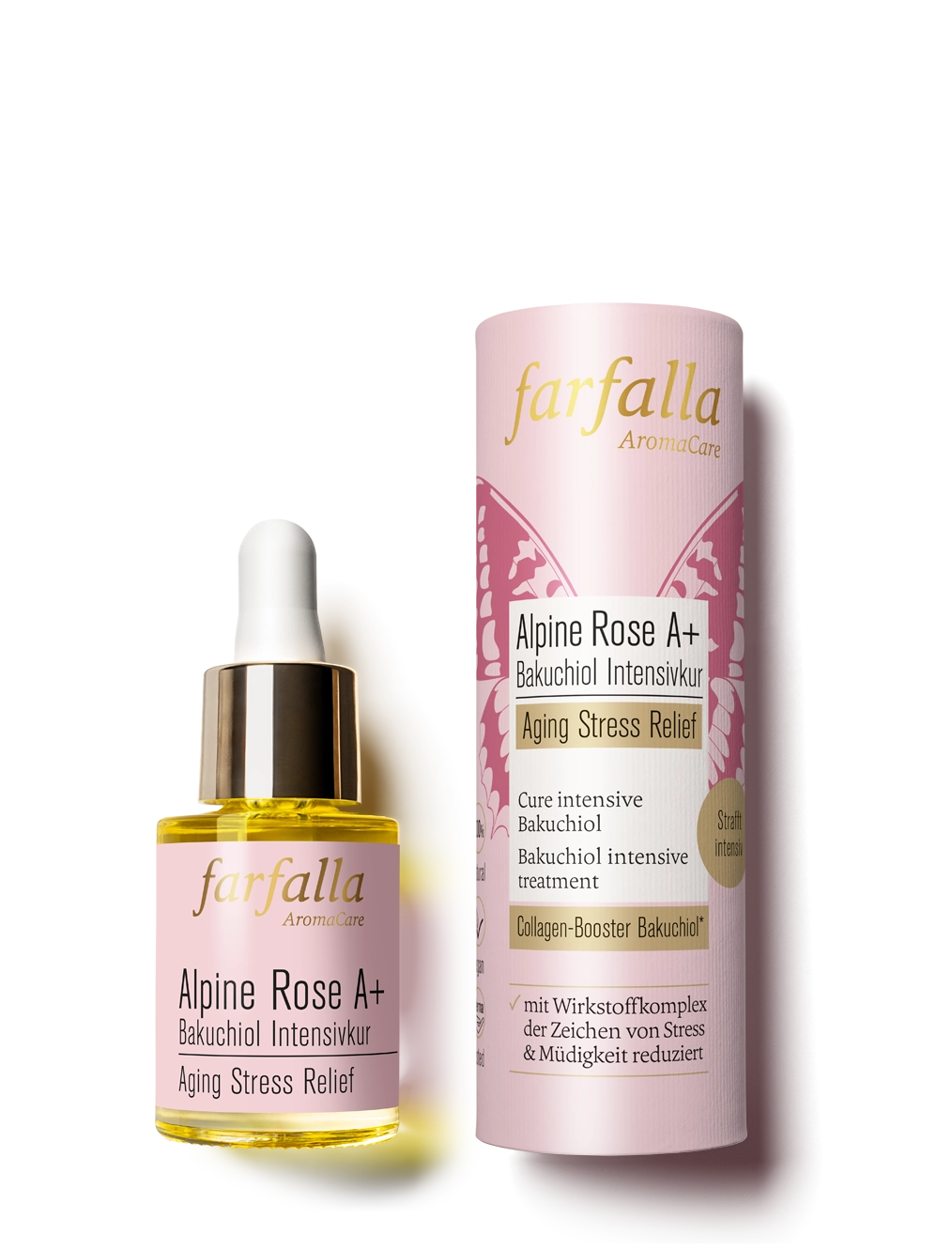 farfalla-bakuchiol-intensivkur-alpine-rose-soin-visage-stress image 1