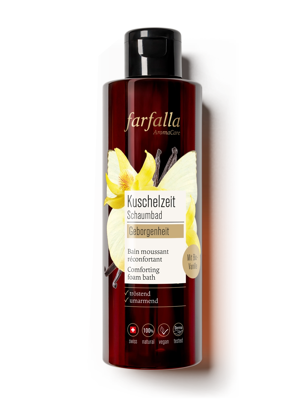 farfalla-kuschelzeit-bain-moussant-vanille-douceur image 1
