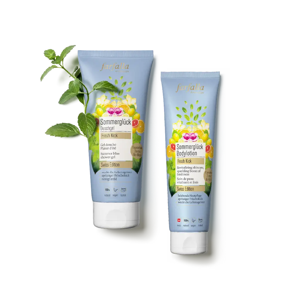 farfalla-k-rperpflege-gel-douche-sommergl-ck-menthe-bio image 2