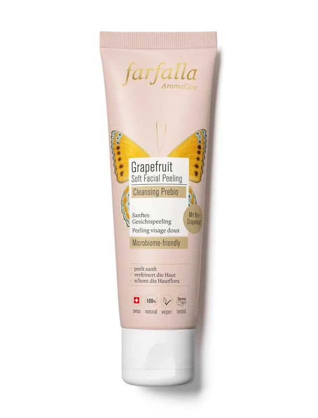 farfalla-gesichtspflege-soft-facial-peeling-grapefruit-gommage-doux image 1